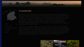 What Fryslansite.com website looked like in 2017 (6 years ago)