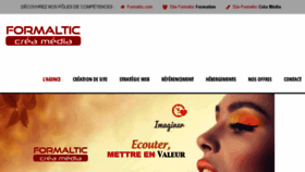 What Formaltic-crea-media.fr website looked like in 2017 (6 years ago)