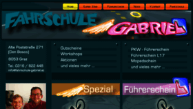 What Fahrschule-gabriel.at website looked like in 2017 (6 years ago)