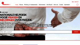 What Fraudehelpdesk.nl website looked like in 2017 (6 years ago)
