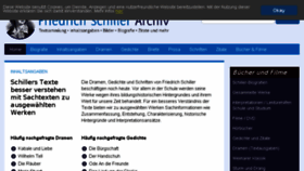 What Friedrich-schiller-archiv.de website looked like in 2017 (6 years ago)
