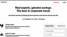 What Flightfox.com website looked like in 2017 (6 years ago)