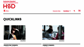 What Fh-duesseldorf.de website looked like in 2017 (7 years ago)