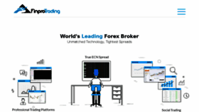 What Finprotrading.com website looked like in 2017 (6 years ago)