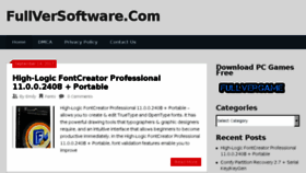 What Fullversoftware.com website looked like in 2017 (6 years ago)