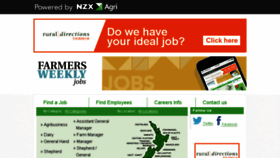 What Farmersweeklyjobs.co.nz website looked like in 2017 (6 years ago)