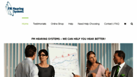 What Fmhearingsystems.co.uk website looked like in 2017 (6 years ago)