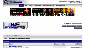 What Forum.wrestlingfigs.com website looked like in 2017 (6 years ago)