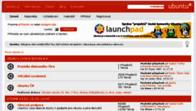 What Forum.ubuntu.cz website looked like in 2017 (6 years ago)