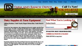 What Farmandranchdepot.com website looked like in 2017 (6 years ago)