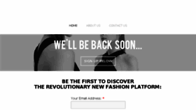 What Fashionfeud.com website looked like in 2017 (6 years ago)