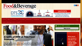 What Foodmag.com.au website looked like in 2017 (6 years ago)