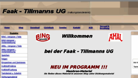 What Faak-tillmanns.com website looked like in 2017 (6 years ago)