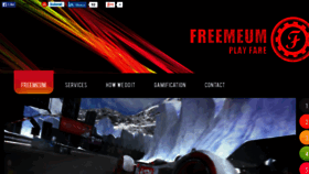 What Freemeum.com website looked like in 2017 (6 years ago)