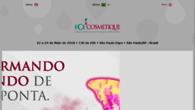 What Fcecosmetique.com.br website looked like in 2017 (6 years ago)
