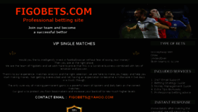 What Figobets.com website looked like in 2017 (6 years ago)