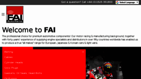 What Faiauto.com website looked like in 2017 (6 years ago)