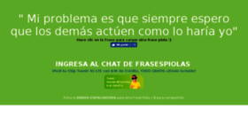 What Frasespiolas.com.ar website looked like in 2017 (6 years ago)