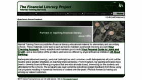 What Finlitproject.com website looked like in 2017 (6 years ago)