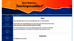 What Faschingswaldlauf.de website looked like in 2017 (6 years ago)