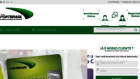 What Fortbrasil.com.br website looked like in 2017 (6 years ago)