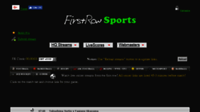 What Firstrow.org website looked like in 2017 (6 years ago)