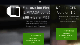 What Facturacionelectronicagratis.com website looked like in 2017 (6 years ago)