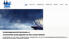 What Fgma.de website looked like in 2017 (6 years ago)