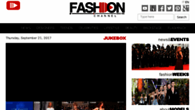 What Fashionchannel.it website looked like in 2017 (6 years ago)