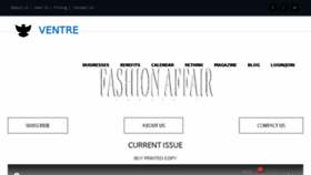 What Fashionaffairmagazine.com website looked like in 2017 (6 years ago)