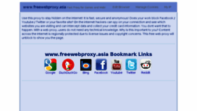 What Freewebproxy.asia website looked like in 2017 (6 years ago)