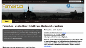 What Farnost.cz website looked like in 2017 (6 years ago)