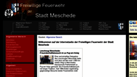 What Feuerwehr-meschede.de website looked like in 2017 (6 years ago)