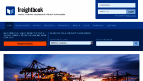 What Freightbook.net website looked like in 2017 (6 years ago)