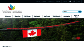 What Federalretirees.ca website looked like in 2017 (6 years ago)