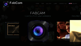 What Fabcam.net website looked like in 2017 (6 years ago)