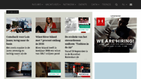 What Fashionunited.nl website looked like in 2017 (6 years ago)