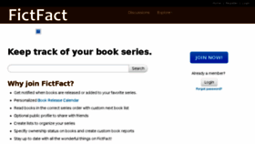 What Fictfact.com website looked like in 2017 (6 years ago)