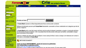 What Forumnow.com.br website looked like in 2017 (6 years ago)