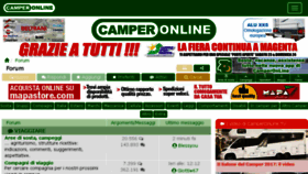 What Forum.camperonline.it website looked like in 2017 (6 years ago)
