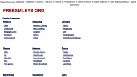 What Freesmileys.org website looked like in 2017 (8 years ago)
