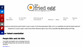 What Friedegg.co website looked like in 2017 (6 years ago)