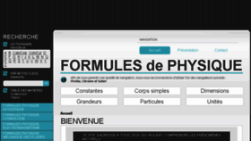 What Formules-physique.com website looked like in 2017 (6 years ago)
