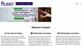 What Flusso.nl website looked like in 2017 (6 years ago)