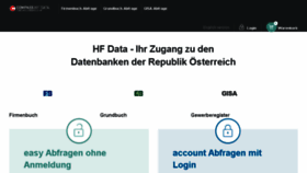 What Firmenbuchgrundbuch.at website looked like in 2017 (6 years ago)