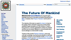 What Futureofmankind.co.uk website looked like in 2017 (6 years ago)
