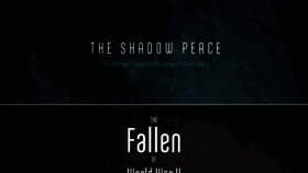 What Fallen.io website looked like in 2017 (6 years ago)