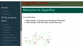 What Fpga4fun.com website looked like in 2017 (6 years ago)
