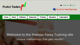 What Forextargettrading.com website looked like in 2017 (6 years ago)