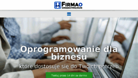 What Firmao.pl website looked like in 2017 (6 years ago)